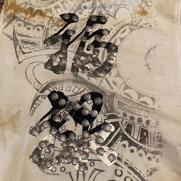 KEY CLOSET | Men’s hoodie | Embellished full zip Hoodie Streetwear NWT size XL - Picture 11 of 11